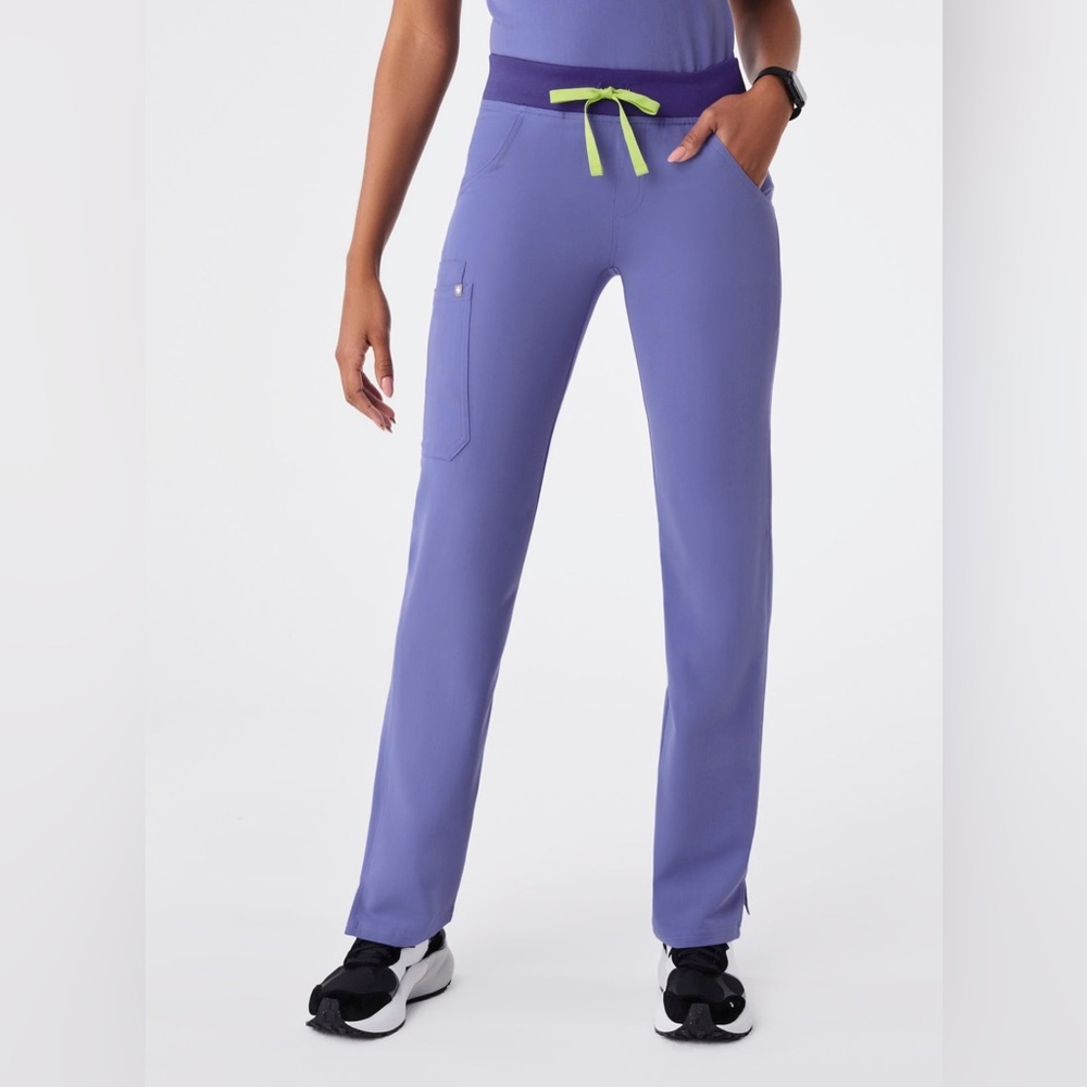 Figs Blueberry Kade Cargo Scrub Pants